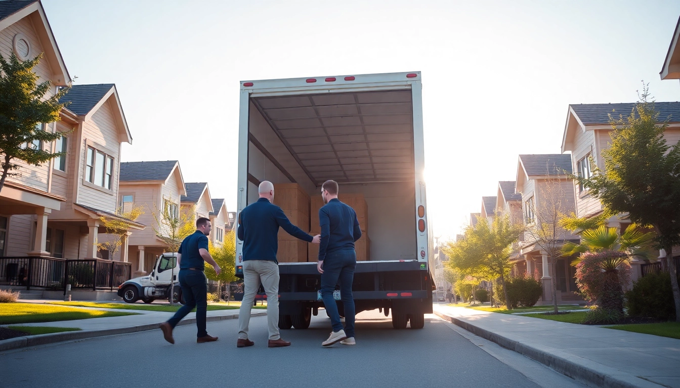Calgary relocation experts assisting a smooth move in a lively Calgary neighborhood with professional movers