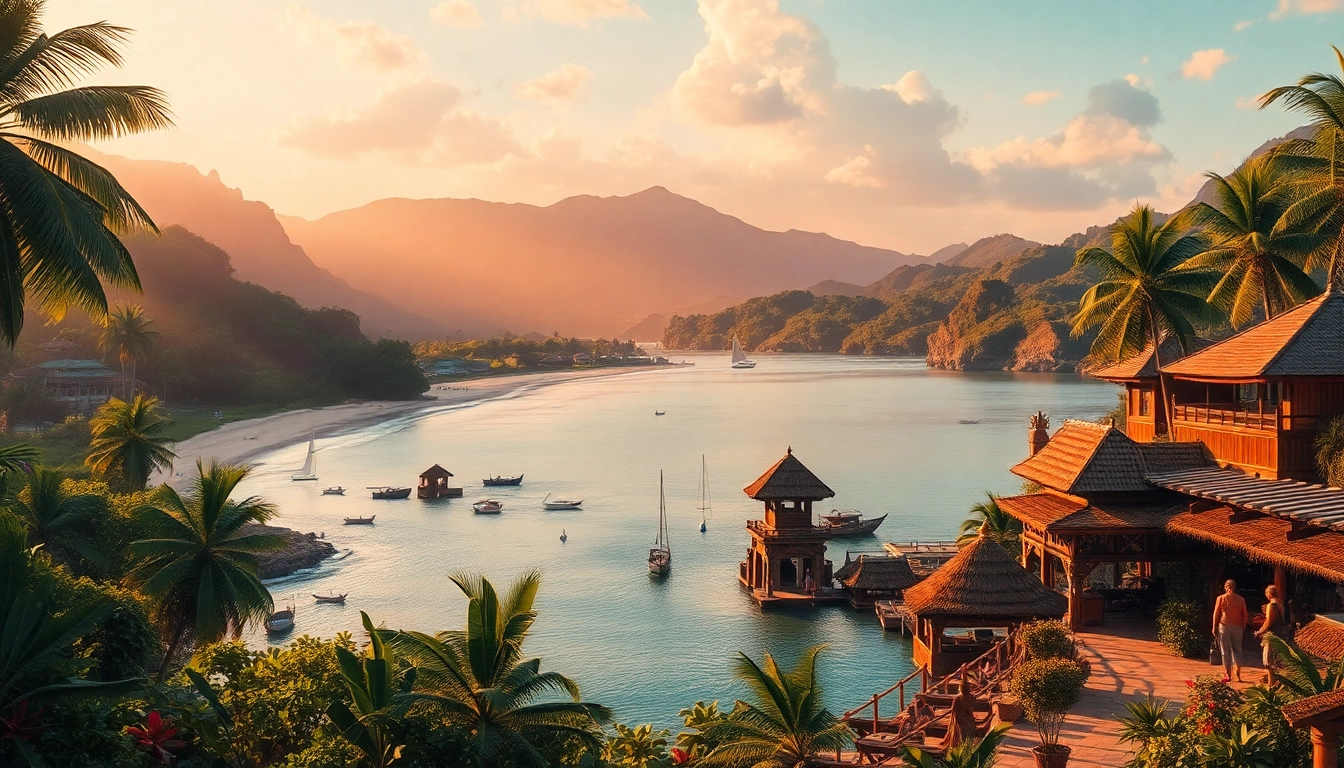 The best island destination in Indonesia showcasing Lombok's stunning beaches and lush landscapes for travelers seeking adventure and relaxation.