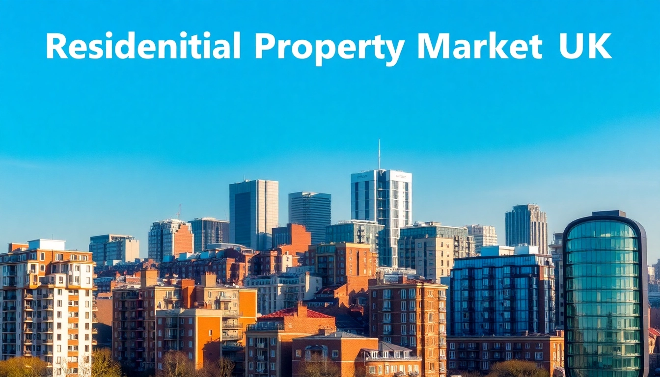 professionals analyzing trends in the Residential Property Market UK to understand investment