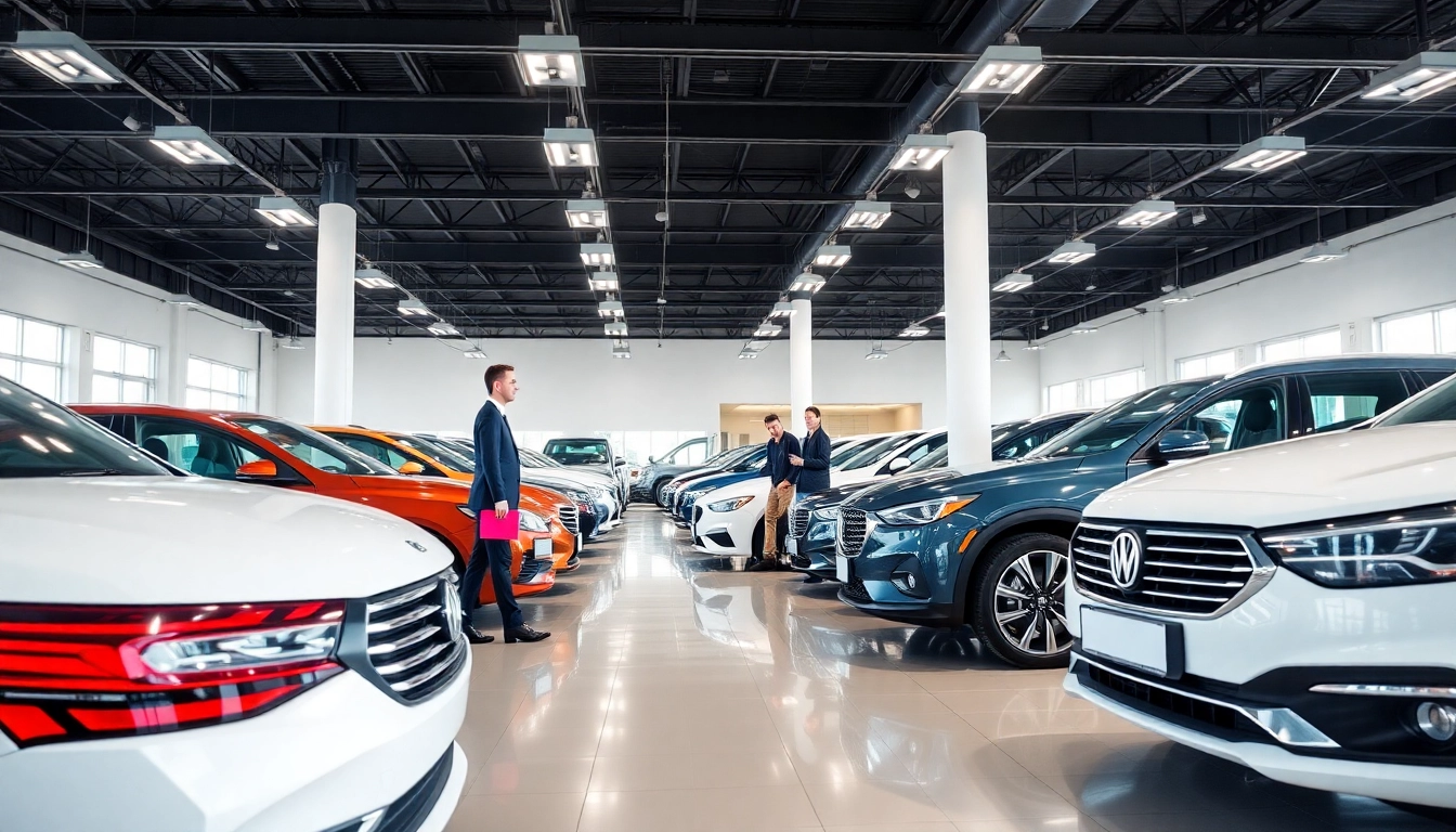 Siti per vendere auto usate showcase with diverse used cars and professional staff