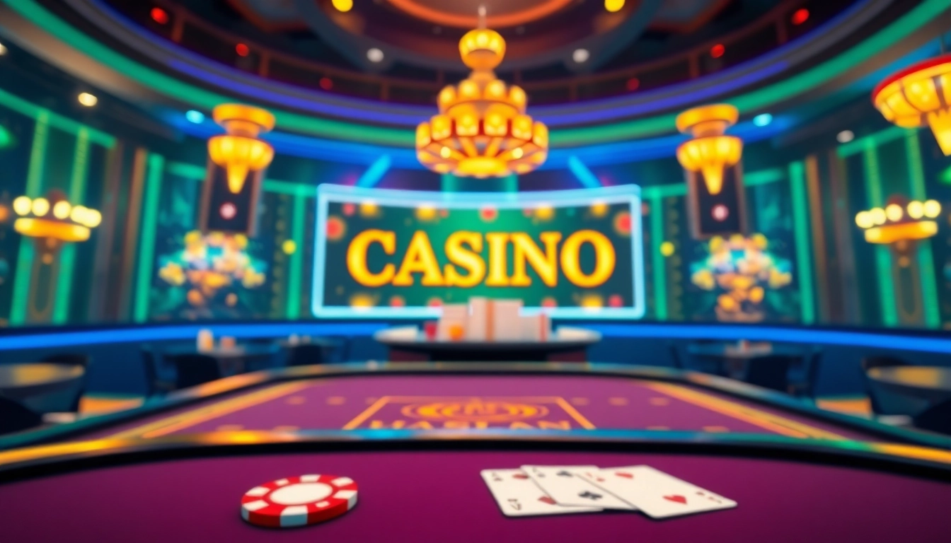 Professional casino siteleri overview with vibrant visuals and live dealer environment for